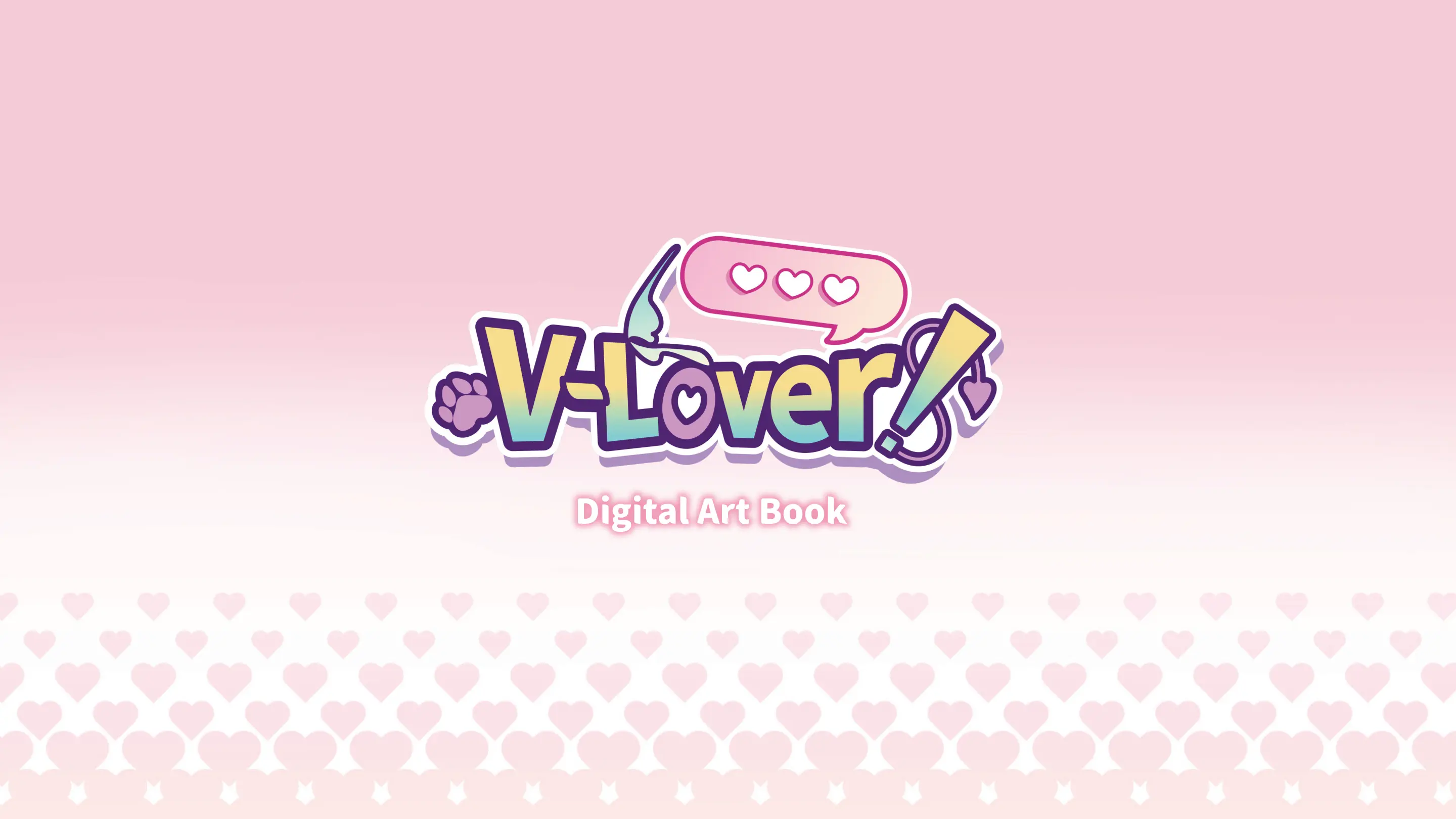 V-LOVER!Digital Art Book Simplified